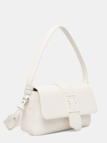 Geantă Armani Exchange Alb bej