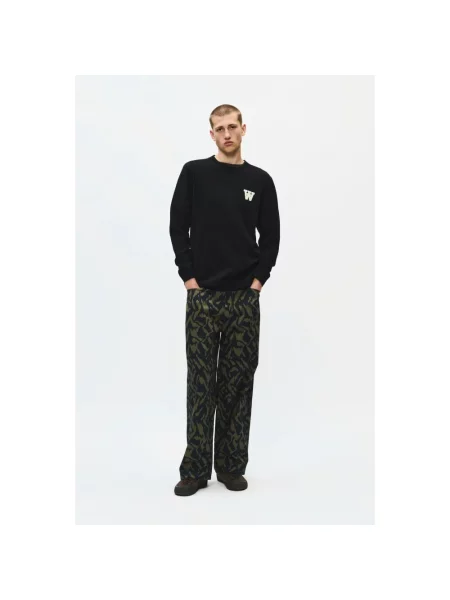Sweter Wood Wood wełniany czarny