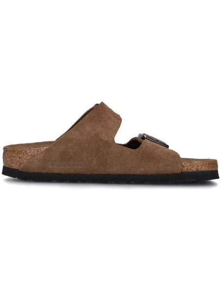 Šľapky Birkenstock hnedá