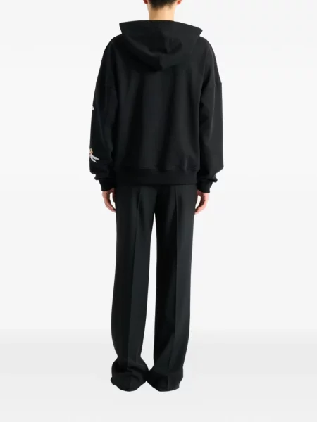Hanorac cu glugă Balmain negru