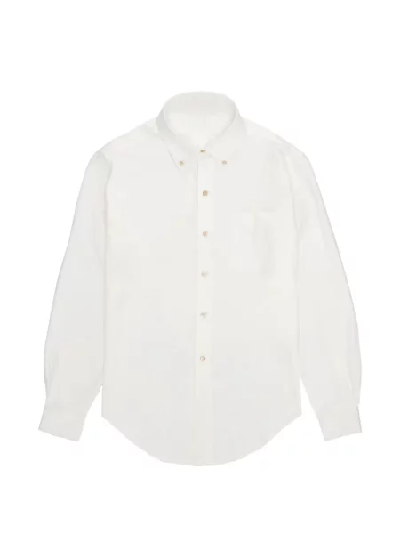 Cămașă Fortela din țesătură twill alb