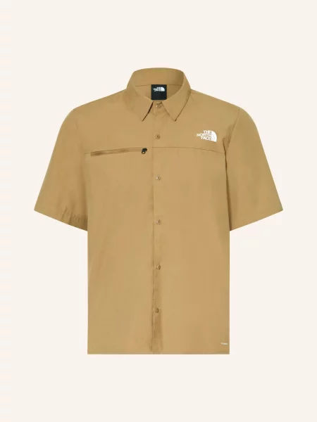 The North Face Koszula Outdoorowa Packable Short Sleeve braun beżowa