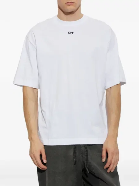 Scurt tricou Off-white alb
