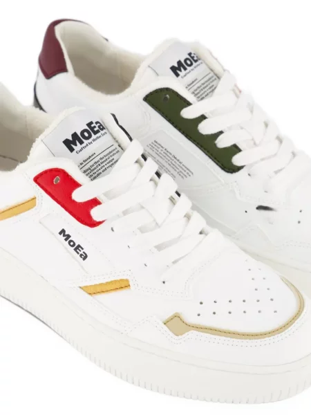 Sneakerși Moea alb