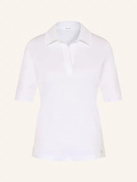 Efixelle Koszulka Polo Z Dżerseju weiss białe