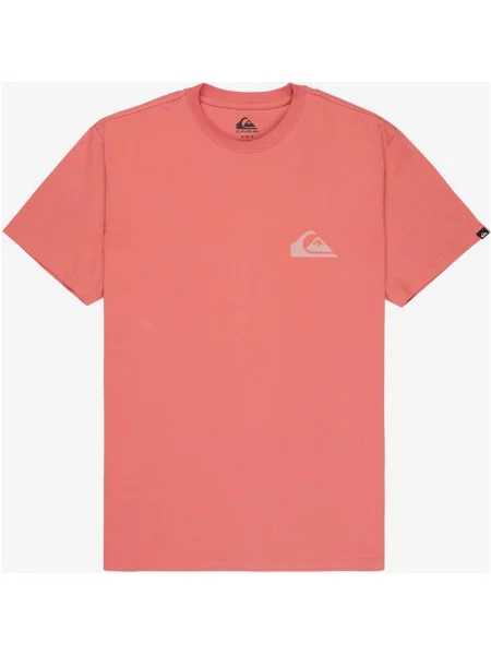 Koszulka Quiksilver Ev Mini Logo krótki rękaw róż łososiowy L różowa