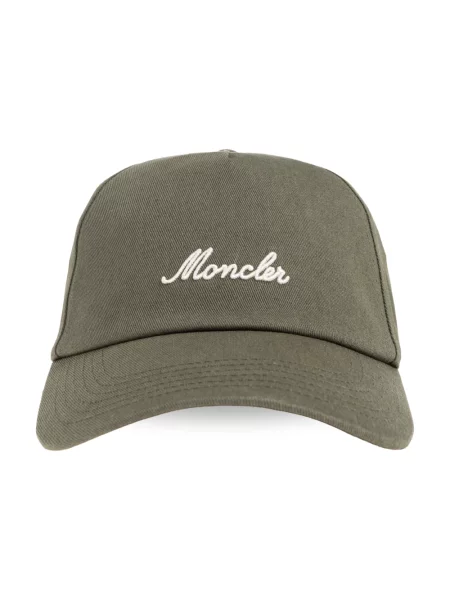 Czapka z daszkiem Moncler zielona