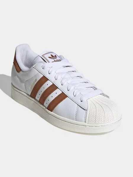 Adidas Originals Superstar II superge usnjene bela