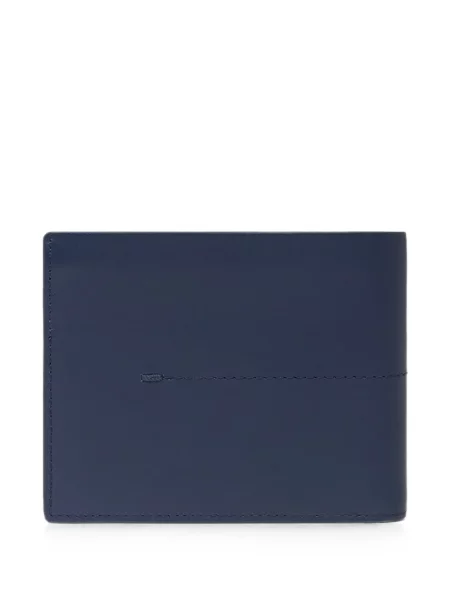 Portofel Piquadro cu autograf albastru