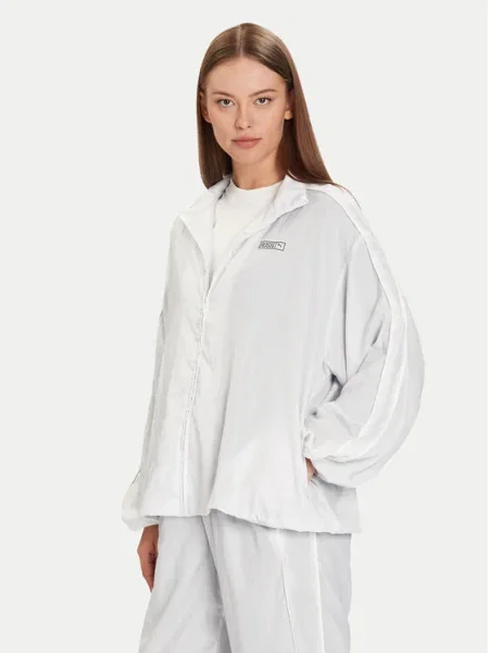 Puma Суитшърт PUMA X ROSÉ T7 32 Oversize сребрист