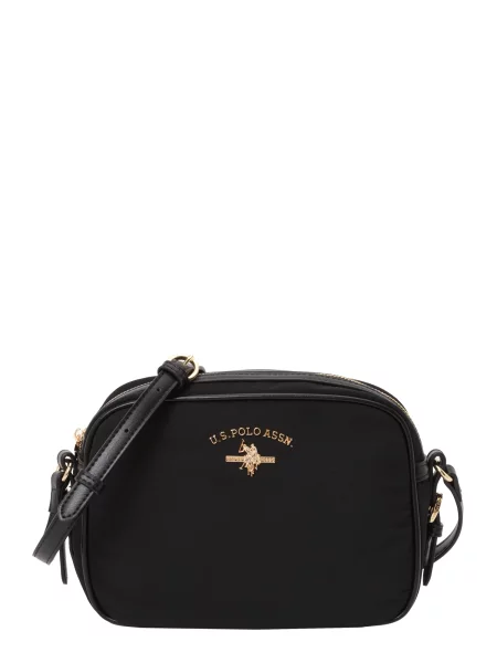 U.S. POLO ASSN. Geantă de umăr negru