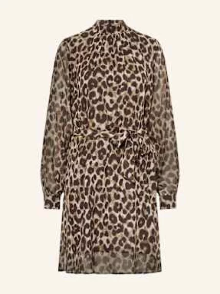 Princess Goes Hollywood Sukienka Z Jedwabiu braun czarna