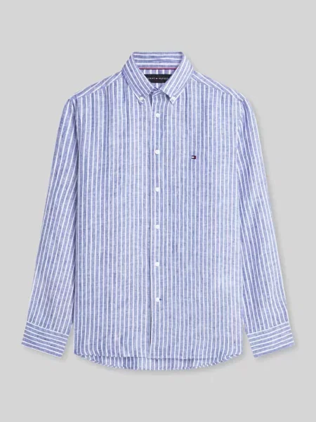 Koszula casualowa o kroju regular fit z czystego lnu Tommy Hilfiger