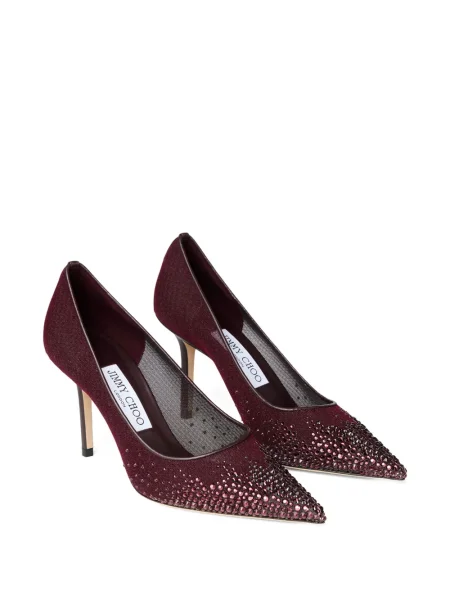 Pantofi cu toc Jimmy Choo roșu