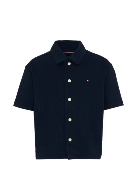 Koszula dziecięca Tommy Hilfiger niebieska
