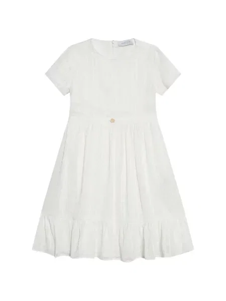 Rochie mini copii Roberto Cavalli alb