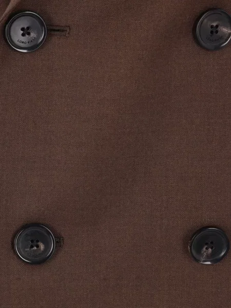 Sacou Loro Piana de lână maro