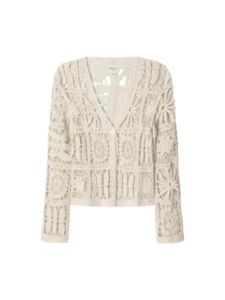 Pulover Pepe Jeans alb