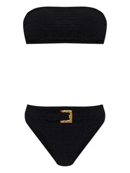 Bikini Balmain negru