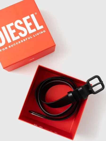 Bőr öv Diesel fekete