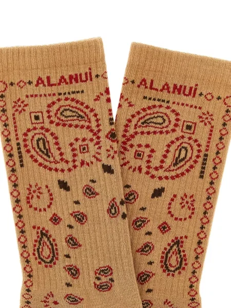 Șosete Alanui cu model paisley din jacard