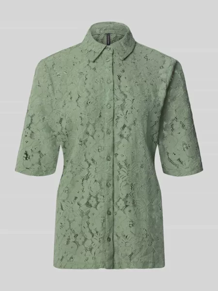 Bluzka o kroju regular fit z mieszanki bawełny model HONEY' Vero Moda