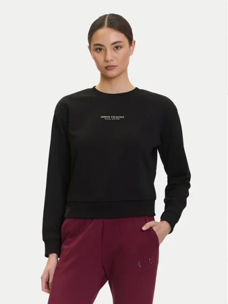Armani Exchange Pulóver fekete