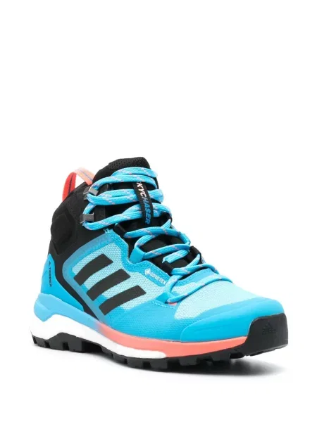 Spodnie Adidas ocieplane w paski czarne