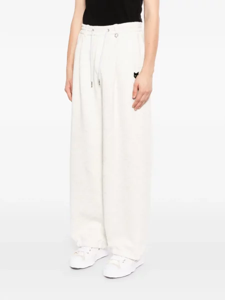 Běžecké kalhoty Songzio se záplatami šedé