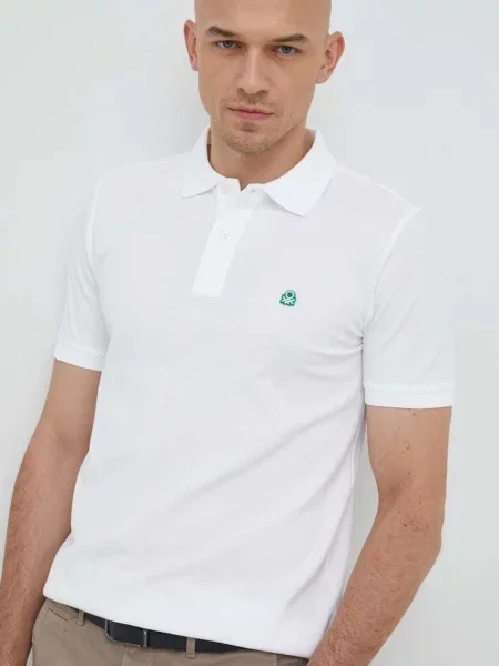 United Colors of Benetton polo biała
