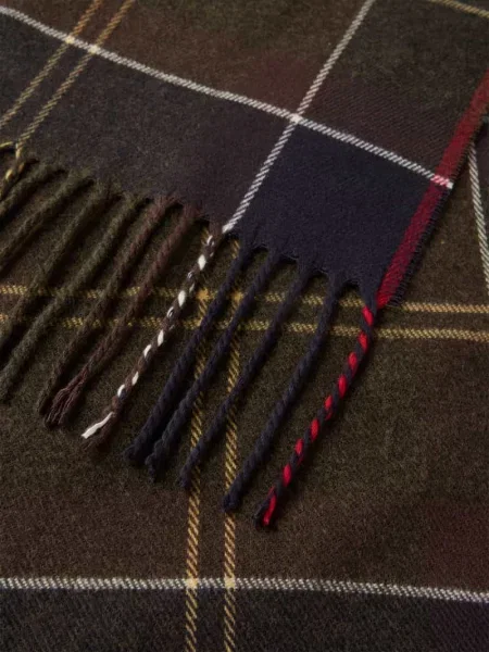 Barbour szalik Galingale oliwkowa