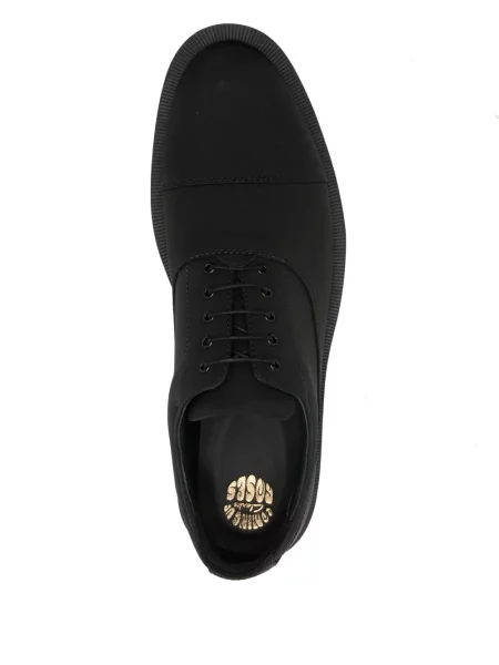 Σκαρπίνια oxford Clarks υφαίνω διαγωνίως μαύρο