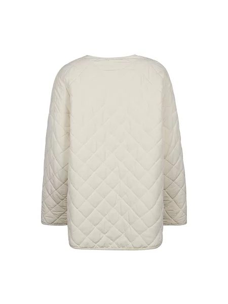 Kurtka Sandbeige pikowana biała