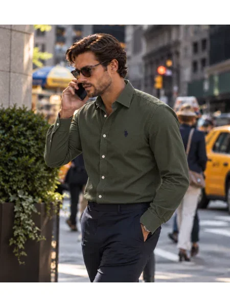 Polo majica Us Polo Assn crna