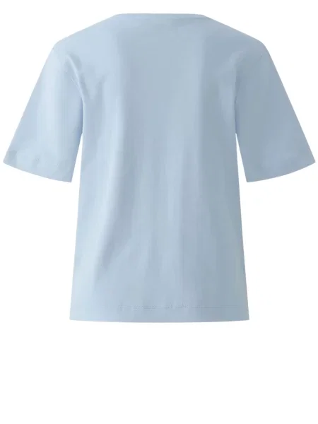 Футболка Oui блакитна