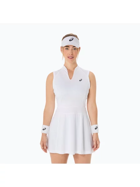 Sukienka tenisowa ASICS Court brilliant white biała