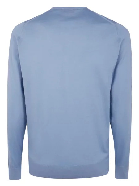 Tricou John Smedley tricotate albastru