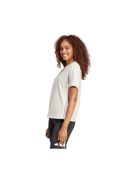 ADIDAS SPORTSWEAR Tehnička sportska majica Essentials ecru/prljavo bijela / bijela bež