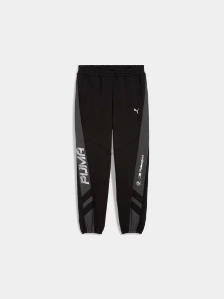 Штани спортивні PUMA Bmw Mms Lifestyle Sweatpants комбінований верх чорний