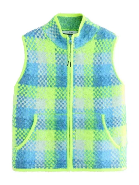 Next Pletená vesta / azúrová / jablková modrá