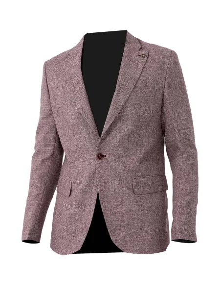 Daniel Hills Sacou bordeaux roșu