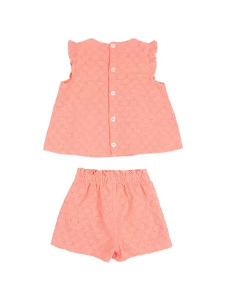 Szorty dziecięce Petit Bateau różowe