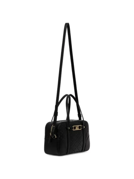 Geantă Armani Exchange cu autograf negru
