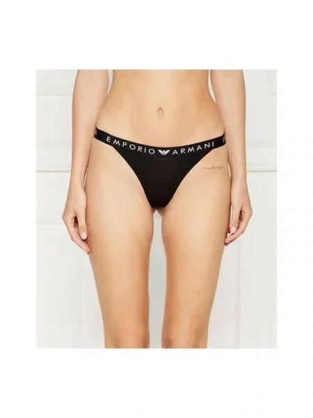 Emporio Armani Tanga negru