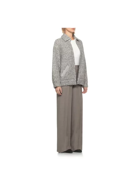 Kurtka bomber D.exterior z cekinami szary