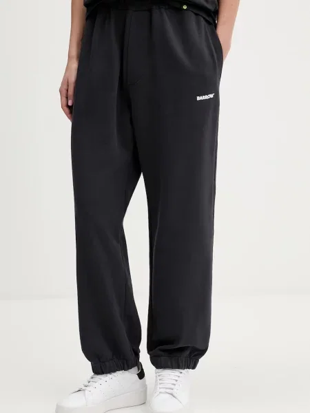 Спортивные штаны Barrow с принтом серые