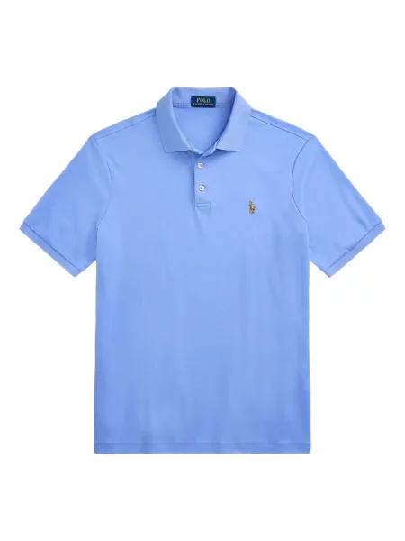 Ριγέ polo Polo Ralph Lauren με κουκούλα με αυτόγραφο λευκό