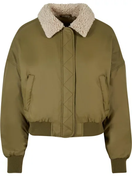 Urban Classics Geacă de primăvară-toamnă / oliv bej