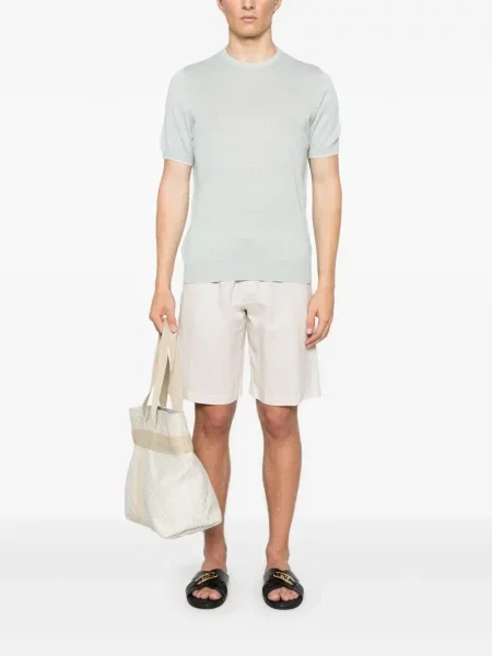 Tricou Fedeli tricotate albastru
