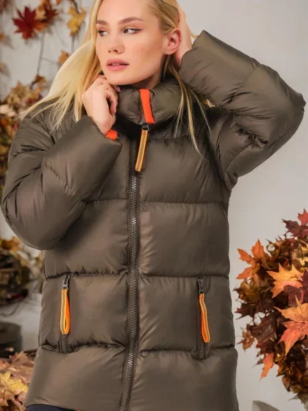 Płaszcz Dewberry brązowy